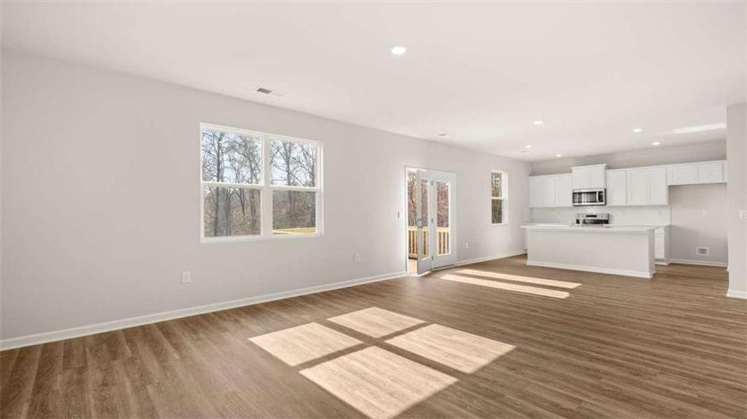 Spacious, unfurnished interior of a new home in The Reserve at Calcutta, Stockbridge (Image 17).