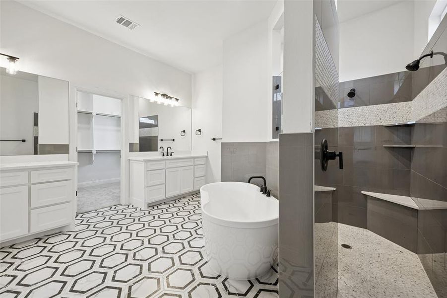 Furnished interior view inside a new home in , Azle (Image 15).