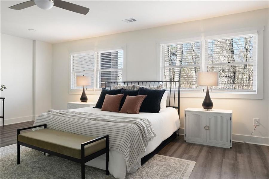 Furnished interior view inside a new home in , Gainesville (Image 41).
