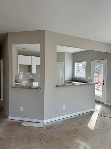 In-progress construction of a new home in , Monticello, GA (Image 7).