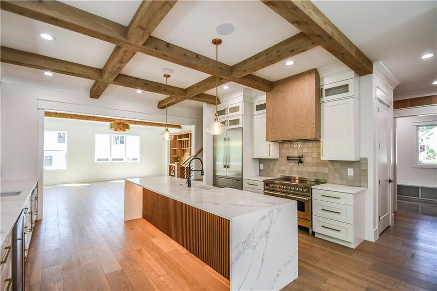 Furnished interior view inside a new home in , Hoschton (Image 37).