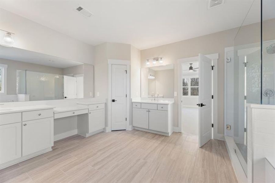 Furnished interior view inside a new home in Arden on Lanier, Cumming (Image 12).