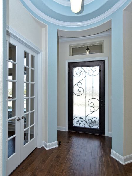 Representative unfurnished interior of a home built from the Coronado I by Giddens Homes in Clearwater Ranch, Liberty Hill (Image 118).