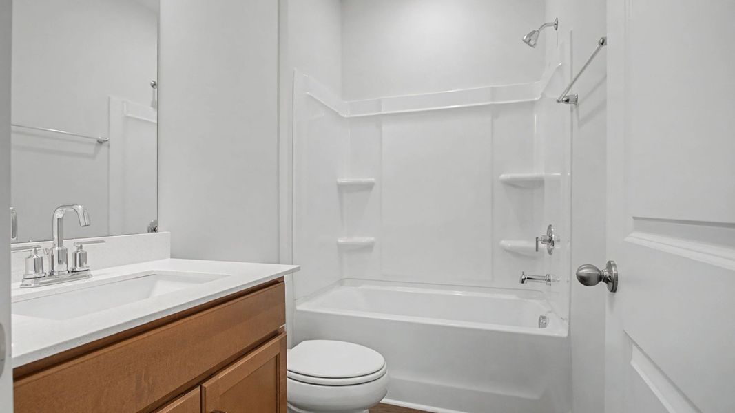 Furnished interior view inside a new home in Cottages of Bearwood, Mount Pleasant (Image 34).