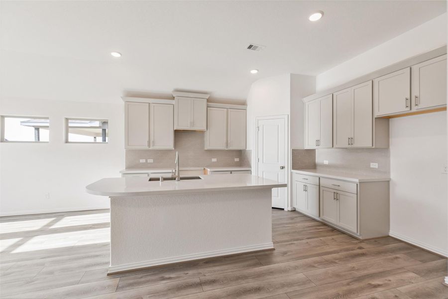 Furnished interior view inside a new home in Brookewater, Rosenberg (Image 6).