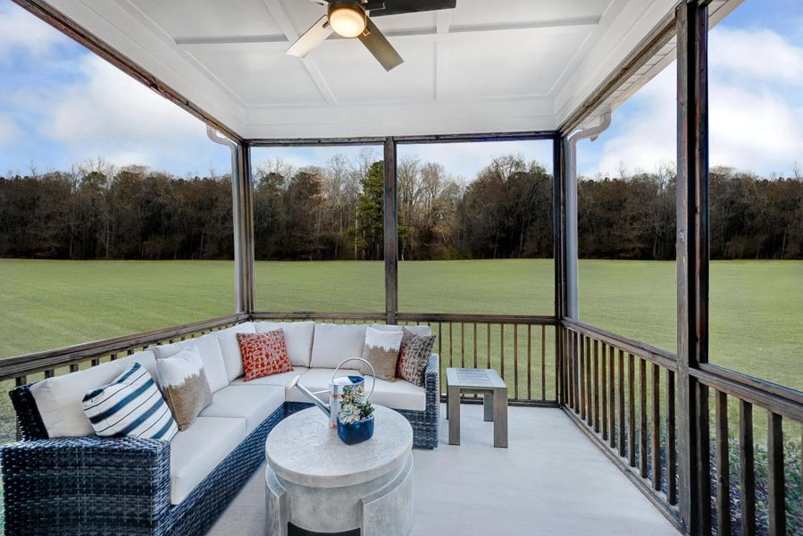 The Horizon Screened-In Porch The Horizon Screened-In Porch