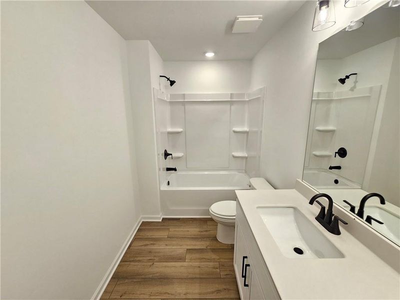 Furnished interior view inside a new home in The Estates at Casteel, Bethlehem (Image 13).