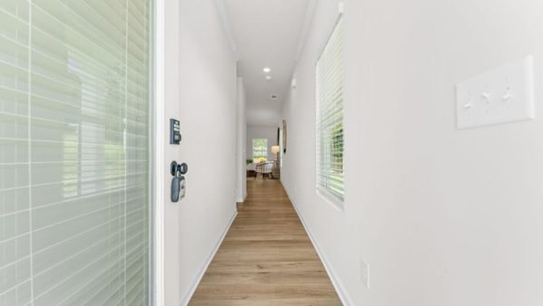 Representative unfurnished interior of a home built from the Kinsley by Piedmont Residential in Magnolia Trace, Flowery Branch (Image 20).