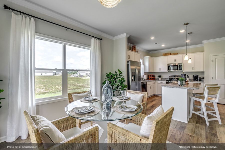 Furnished interior view inside a new home in Dove Hollow, Chesnee (Image 6).