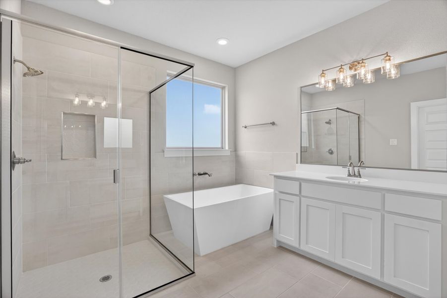 Furnished interior view inside a new home in Terra Vista Estates, Springtown (Image 41).