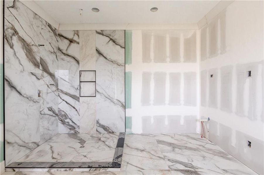 In-progress construction of a new home in , Buford, GA (Image 21).