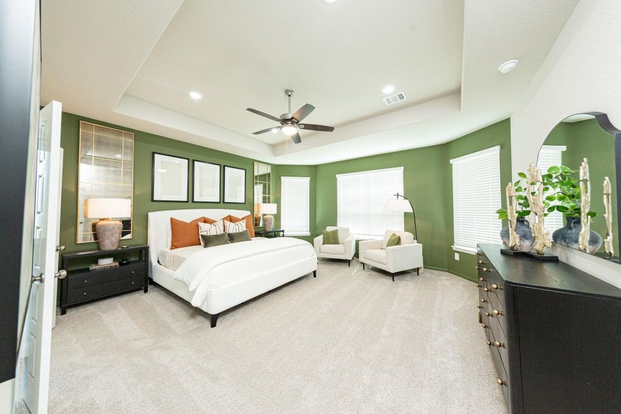 Furnished interior view inside a new home in River Ranch, Dayton (Image 32). Furnished interior view inside a new home in River Ranch, Dayton (Image 32).