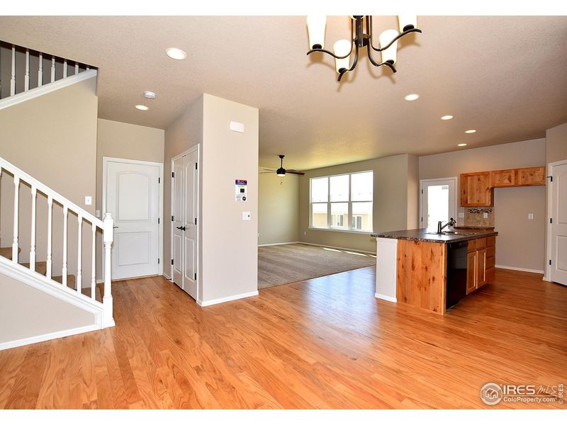 Spacious, unfurnished interior of a new home in Union Colony West, Greeley (Image 33).