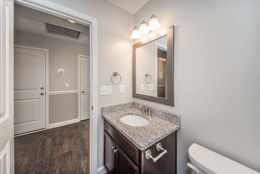 Representative furnished interior of a home built from the Bishop by Enchanted Homes in Arcadia Village, Spartanburg (Image 7).