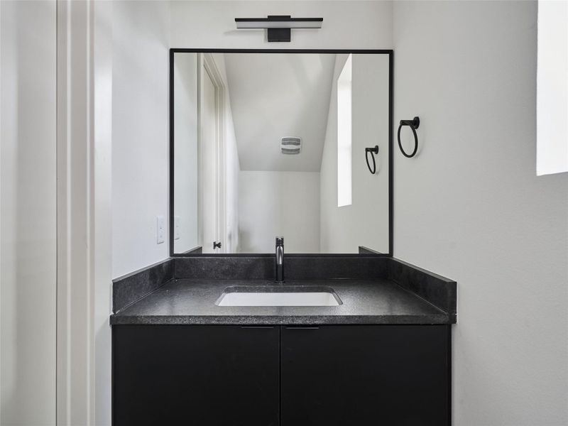 Bathroom with vanity Bathroom with vanity