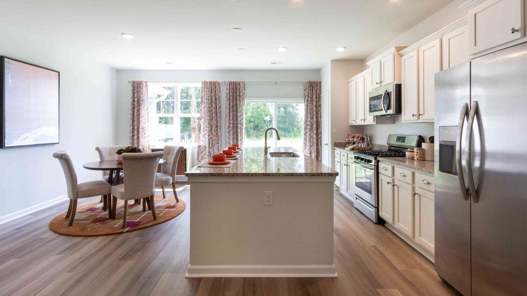 Furnished interior view inside a new home in Stockyard, Statesboro (Image 7).