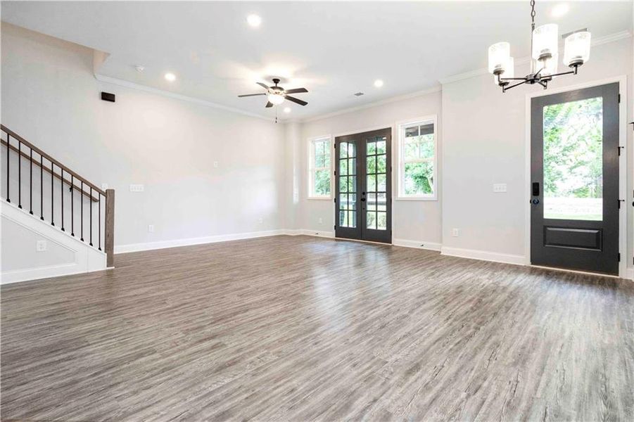 Spacious, unfurnished interior of a new home in Serenity, Hapeville (Image 8).