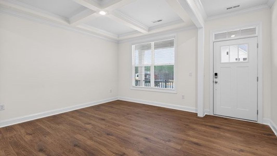 Spacious, unfurnished interior of a new home in The Estates Park, Apex (Image 11).