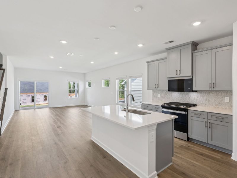 Furnished interior view inside a new home in Brighton Springs, York (Image 4).