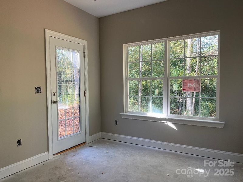 In-progress construction of a new home in , Huntersville, NC (Image 6).