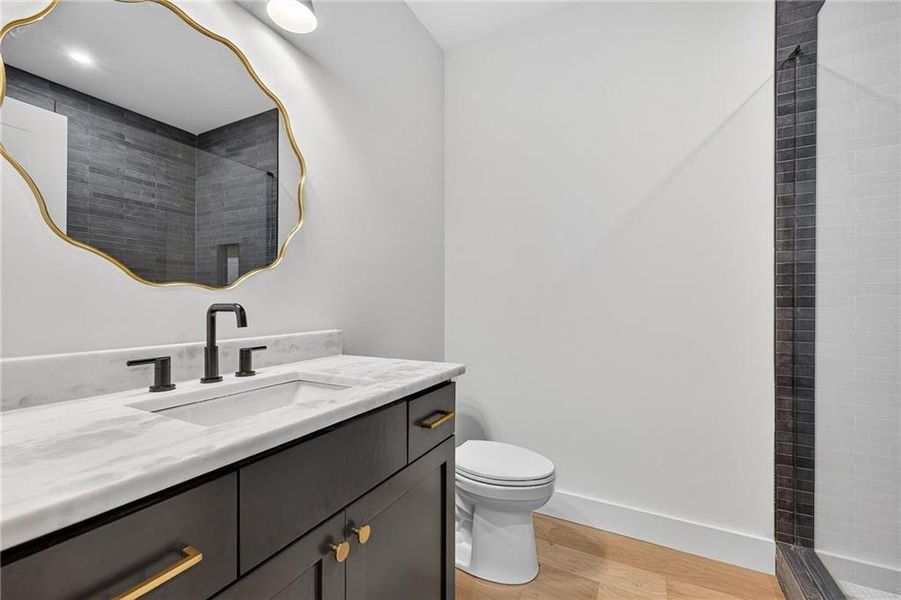 Furnished interior view inside a new home in , Atlanta (Image 42).