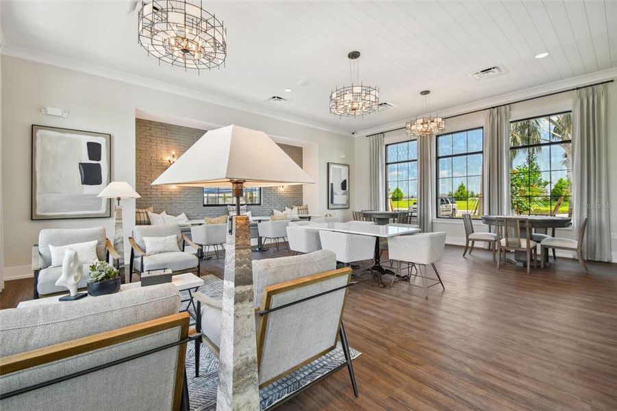 Furnished interior view inside a new home in Sweetwater at Lakewood Ranch, Lakewood Ranch (Image 8).