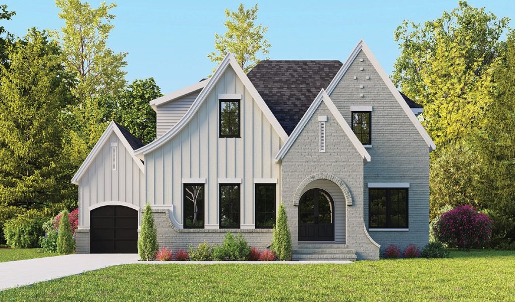 Representative exterior photo of a completed home built from the The Mandy by Ken Harvey Homes in Hidden Lake, Youngsville, NC (Image 1). Representative exterior photo of a completed home built from the The Mandy by Ken Harvey Homes in Hidden Lake, Youngsville, NC (Image 1).