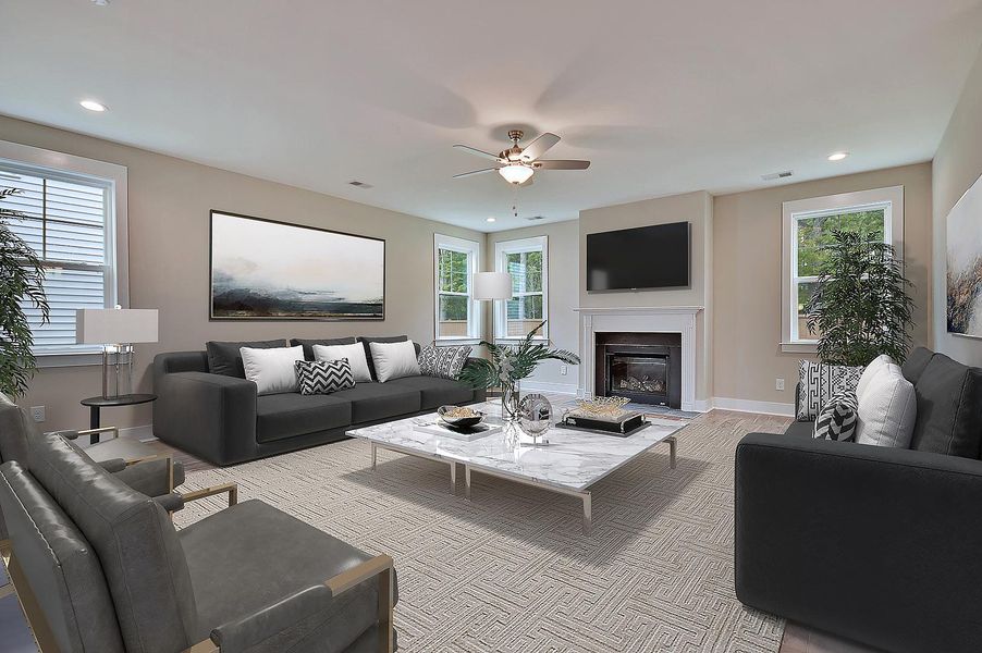 Delmar II Living Room Furnished