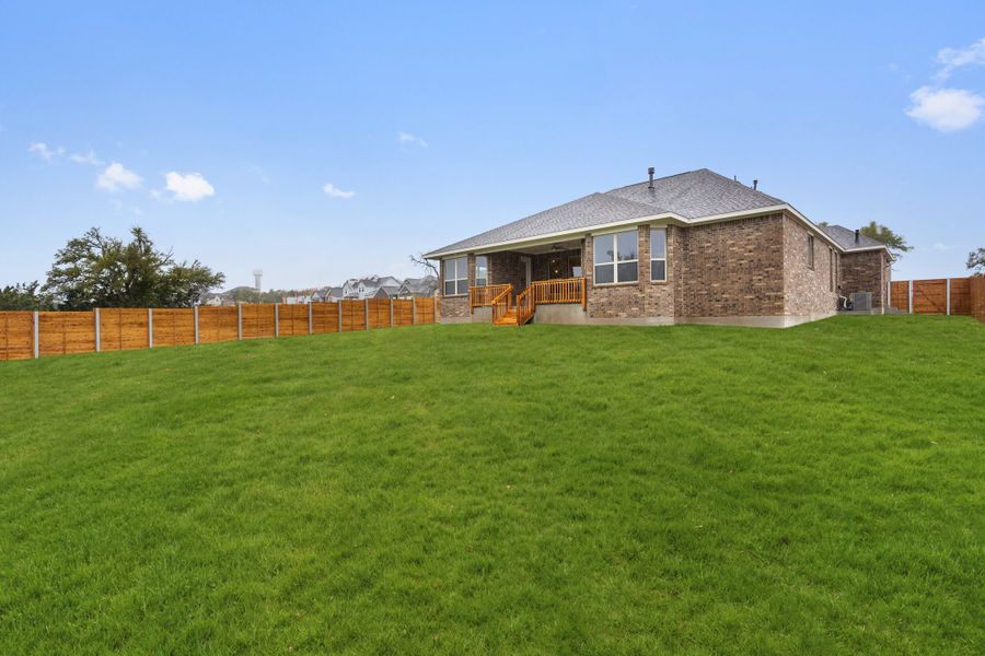 Representative exterior details of a home built from the Palmer by Ashton Woods in The Estates at La Cima, San Marcos (Image 30).