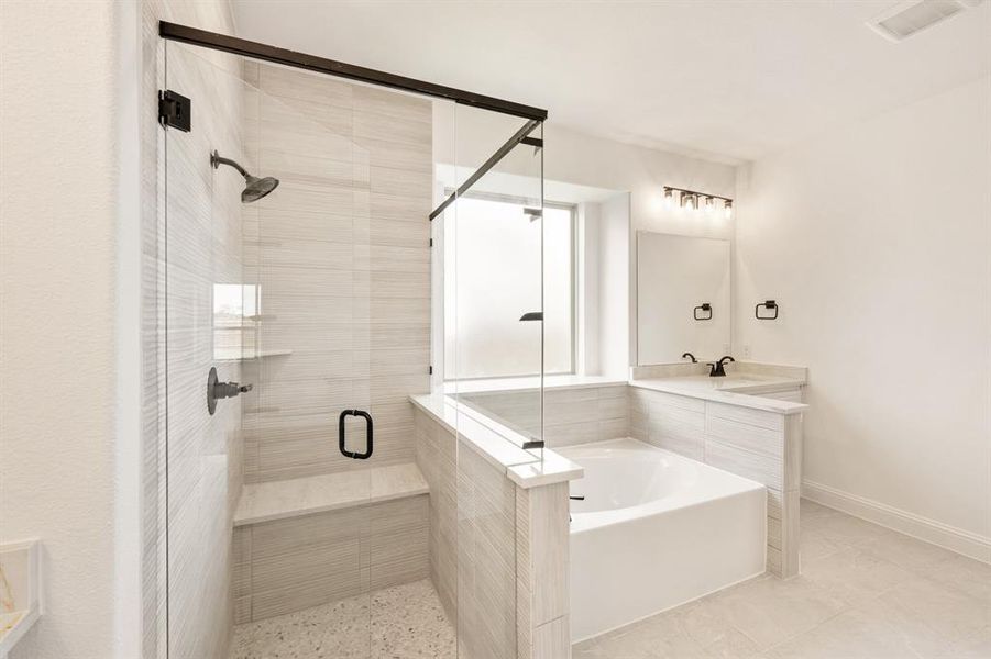 Furnished interior view inside a new home in Hampton Park, Glenn Heights (Image 10). Furnished interior view inside a new home in Hampton Park, Glenn Heights (Image 10).