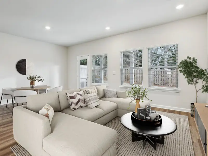 Furnished interior view inside a new home in Brooks Lake, Loganville (Image 4).