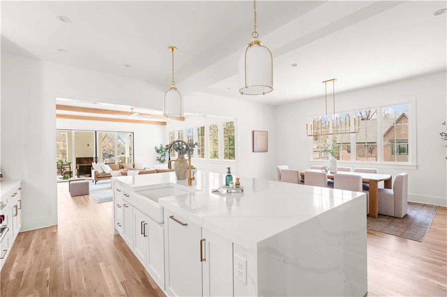 Furnished interior view inside a new home in , Atlanta (Image 41). Furnished interior view inside a new home in , Atlanta (Image 41).