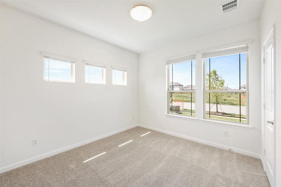 Spacious, unfurnished interior of a new home in ArrowBrooke Elements, Aubrey (Image 21). Spacious, unfurnished interior of a new home in ArrowBrooke Elements, Aubrey (Image 21).