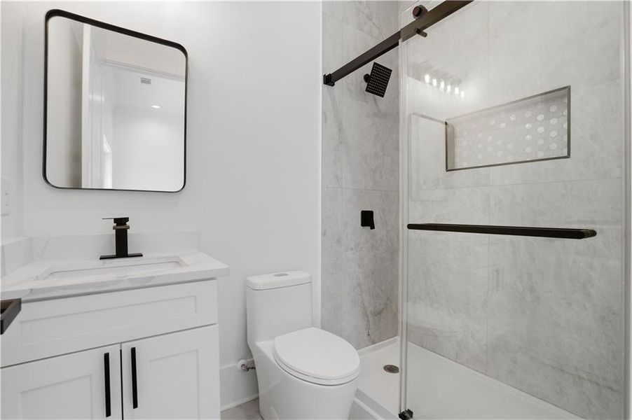 Furnished interior view inside a new home in , Marietta (Image 6).