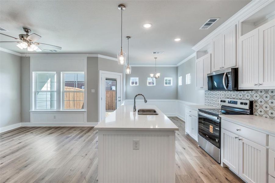 Furnished interior view inside a new home in , Lake Dallas (Image 5).