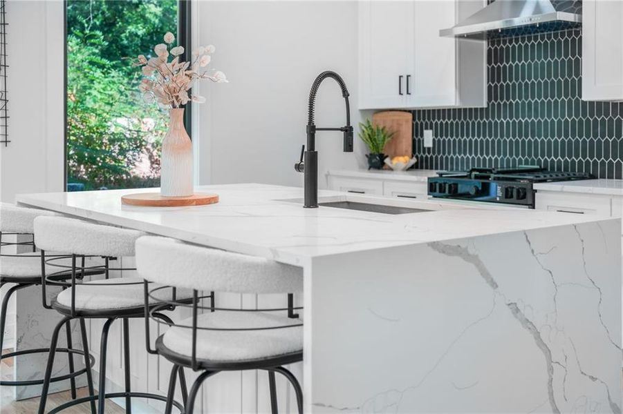 Close-up of interior finishes inside a home in , Atlanta (Image 20).