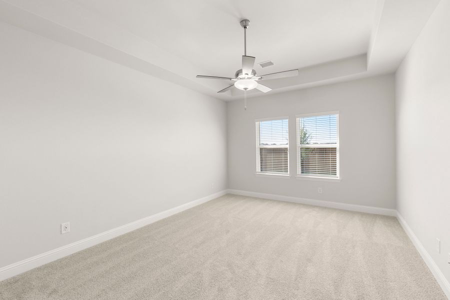 Representative unfurnished interior of a home built from the Hero by Rockwell Homes in Creekside, Royse City (Image 77). Representative unfurnished interior of a home built from the Hero by Rockwell Homes in Creekside, Royse City (Image 77).