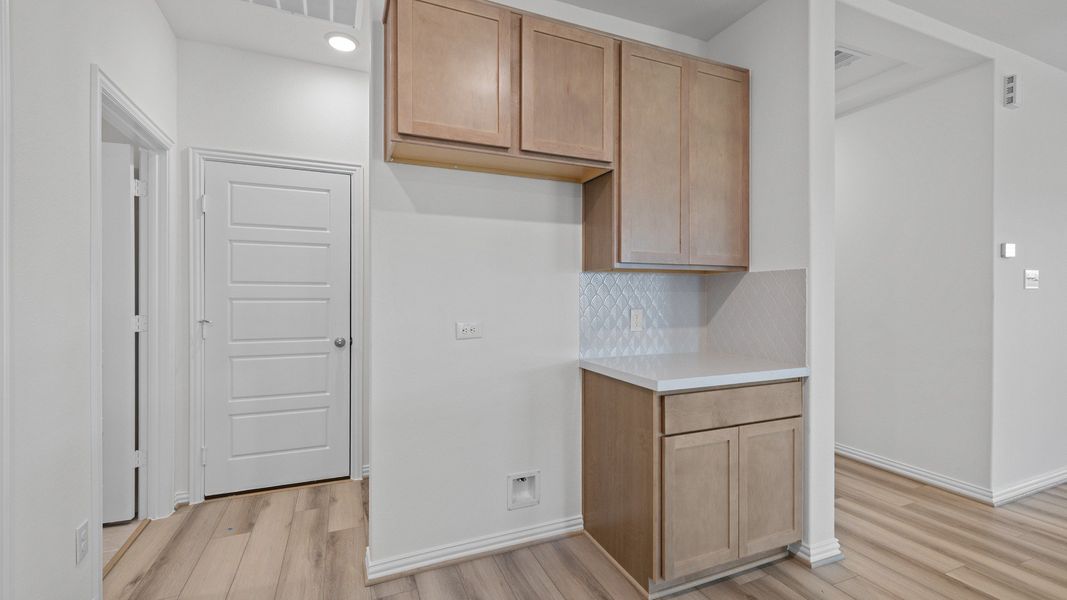 Furnished interior view inside a new home in Oakwood Estates, Waller (Image 17).