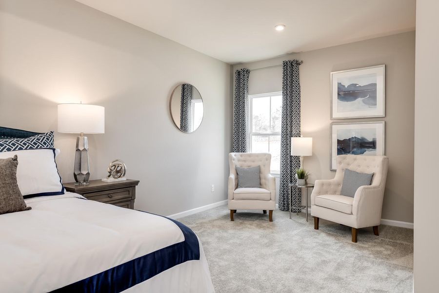 Furnished interior view inside a new home in Cainhoy Preserve, Huger (Image 9). Furnished interior view inside a new home in Cainhoy Preserve, Huger (Image 9).