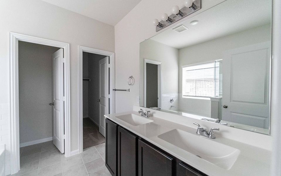 Furnished interior view inside a new home in The Grove, Sherman (Image 6).