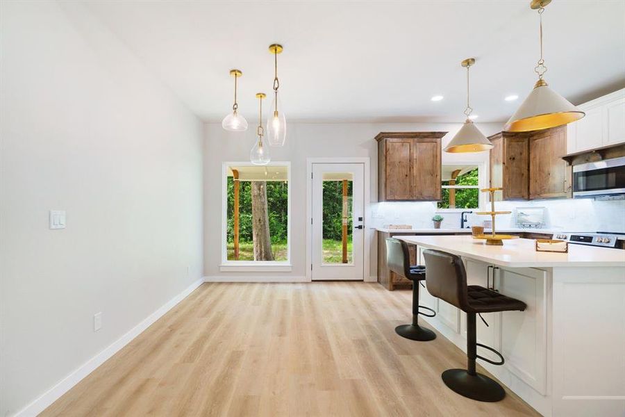 Furnished interior view inside a new home in , Paris (Image 8).