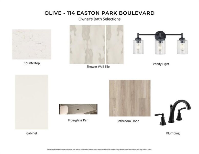Sample of building materials used in homes in Easton Park, Dallas (Image 4). Sample of building materials used in homes in Easton Park, Dallas (Image 4).