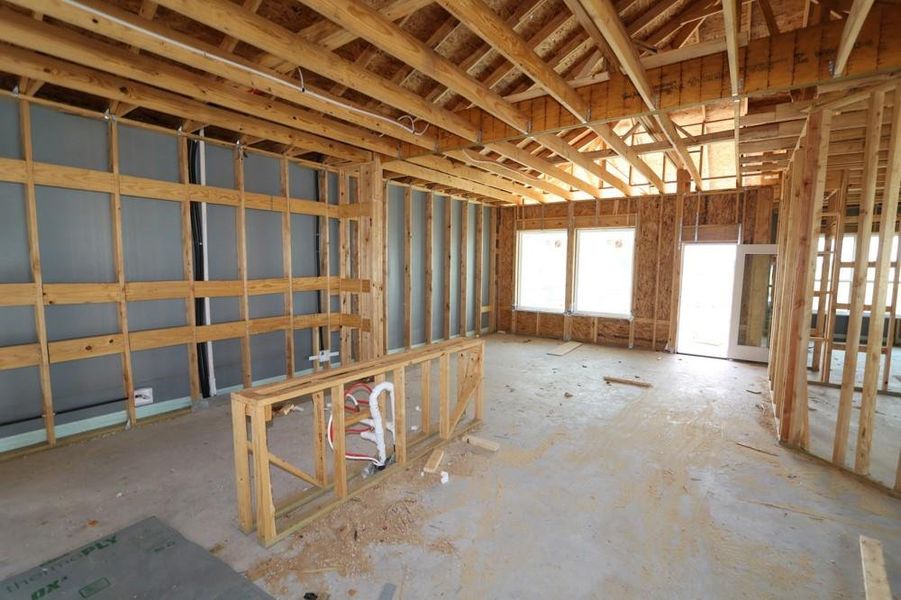 Spacious, unfurnished interior of a new home in Austin Point, Richmond (Image 3). Spacious, unfurnished interior of a new home in Austin Point, Richmond (Image 3).