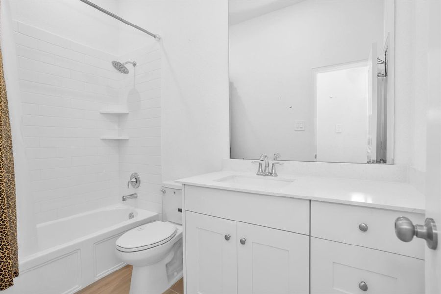 Furnished interior view inside a new home in Artavia: Avante Collection, Conroe (Image 7).