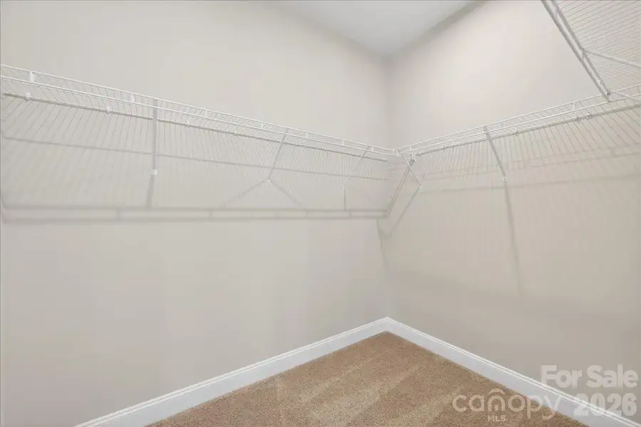 Primary walk-in closet
