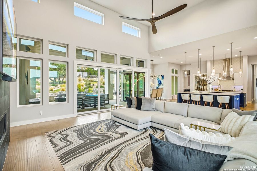 Furnished interior view inside a new home in , San Antonio (Image 58).