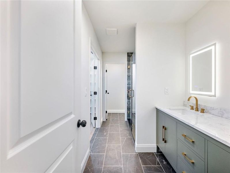 Furnished interior view inside a new home in , Conyers (Image 15).