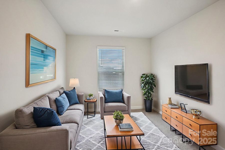 Furnished interior view inside a new home in Harper Landing, Stanley (Image 10).