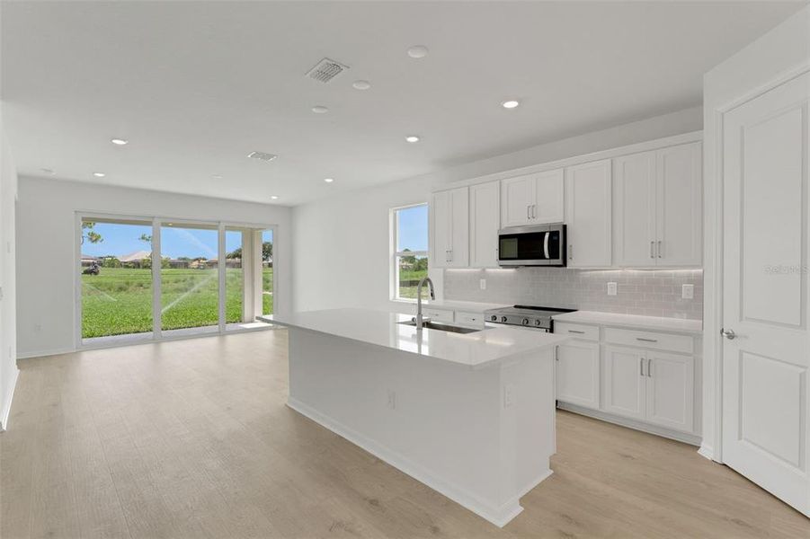 Furnished interior view inside a new home in River Hall, Alva (Image 10). Furnished interior view inside a new home in River Hall, Alva (Image 10).