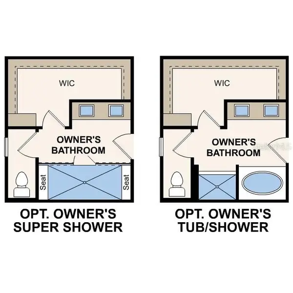 2D floor plan layout of this home in Reserve East, Flagler Beach, FL (Image 6).